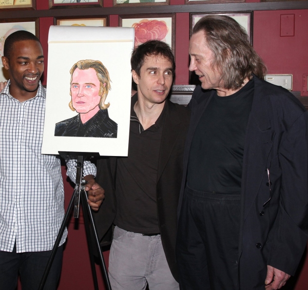 Anthony Mackie, Sam Rockwell and Christopher Walken Photo