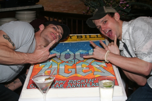 Photo Coverage: Stars Celebrate ROCK OF AGES Anniversary & Constantine Maroulis Portrait at Tony di Napoli's! Image