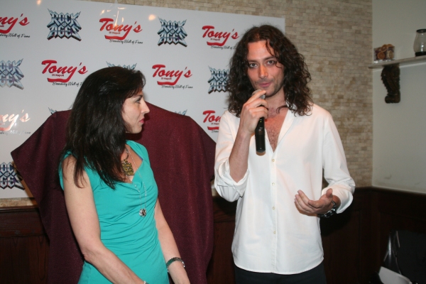 Photo Coverage: Stars Celebrate ROCK OF AGES Anniversary & Constantine Maroulis Portrait at Tony di Napoli's! Image