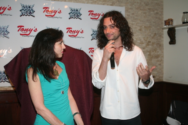 Photo Coverage: Stars Celebrate ROCK OF AGES Anniversary & Constantine Maroulis Portrait at Tony di Napoli's! Image