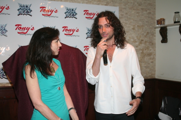 Photo Coverage: Stars Celebrate ROCK OF AGES Anniversary & Constantine Maroulis Portrait at Tony di Napoli's! Image