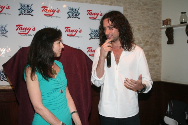 Photo Coverage: Stars Celebrate ROCK OF AGES Anniversary & Constantine Maroulis Portrait at Tony di Napoli's! Image