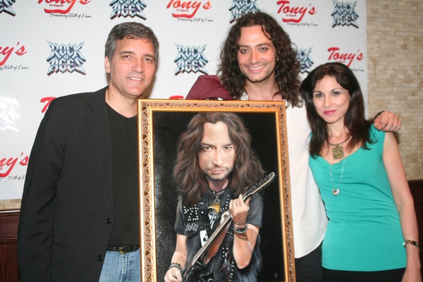 Photo Coverage: Stars Celebrate ROCK OF AGES Anniversary & Constantine Maroulis Portrait at Tony di Napoli's! Image