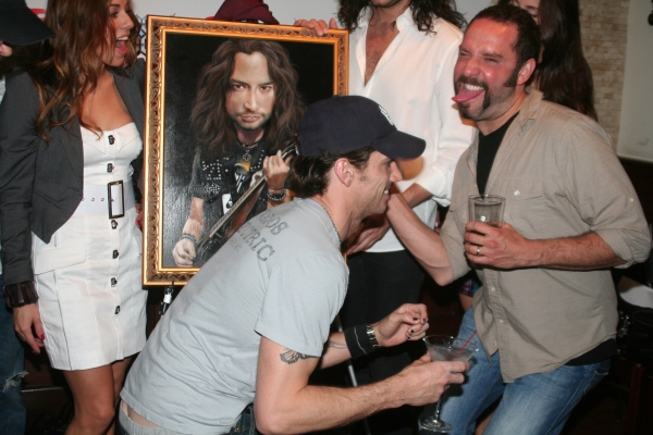 Photo Coverage: Stars Celebrate ROCK OF AGES Anniversary & Constantine Maroulis Portrait at Tony di Napoli's! Image