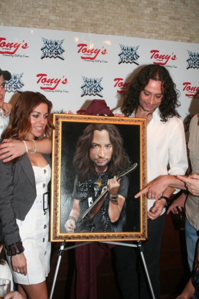 Photo Coverage: Stars Celebrate ROCK OF AGES Anniversary & Constantine Maroulis Portrait at Tony di Napoli's! Image