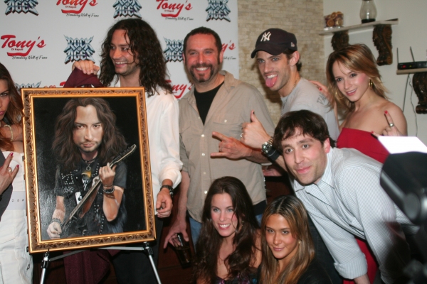 Photo Coverage: Stars Celebrate ROCK OF AGES Anniversary & Constantine Maroulis Portrait at Tony di Napoli's! Image