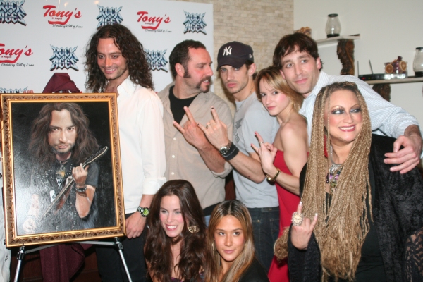 Photo Coverage: Stars Celebrate ROCK OF AGES Anniversary & Constantine Maroulis Portrait at Tony di Napoli's! Image