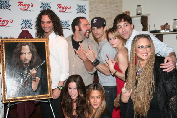 Photo Coverage: Stars Celebrate ROCK OF AGES Anniversary & Constantine Maroulis Portrait at Tony di Napoli's! Image