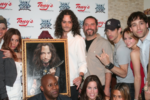 Photo Coverage: Stars Celebrate ROCK OF AGES Anniversary & Constantine Maroulis Portrait at Tony di Napoli's! Image