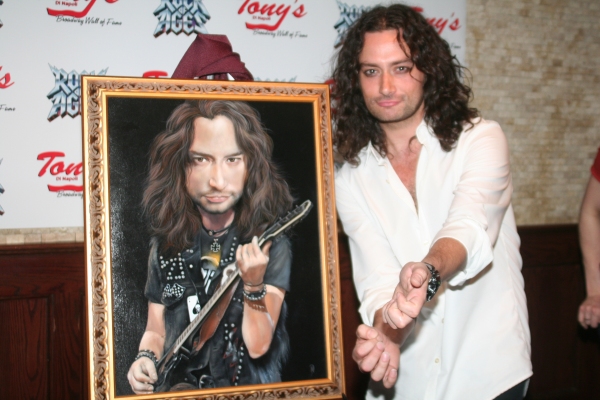 Photo Coverage: Stars Celebrate ROCK OF AGES Anniversary & Constantine Maroulis Portrait at Tony di Napoli's! Image