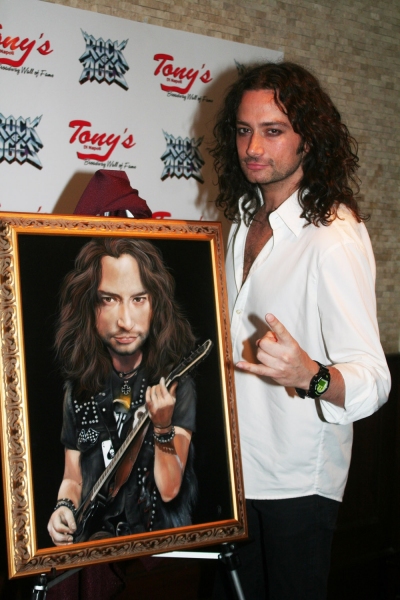 Photo Coverage: Stars Celebrate ROCK OF AGES Anniversary & Constantine Maroulis Portrait at Tony di Napoli's! Image