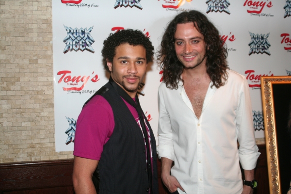 Photo Coverage: Stars Celebrate ROCK OF AGES Anniversary & Constantine Maroulis Portrait at Tony di Napoli's! Image