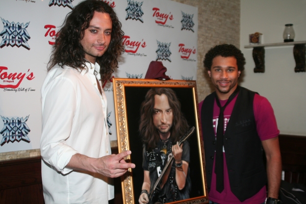 Photo Coverage: Stars Celebrate ROCK OF AGES Anniversary & Constantine Maroulis Portrait at Tony di Napoli's! Image