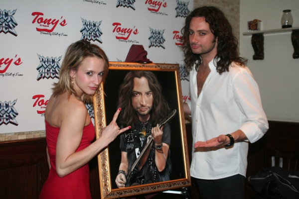 Photo Coverage: Stars Celebrate ROCK OF AGES Anniversary & Constantine Maroulis Portrait at Tony di Napoli's! Image