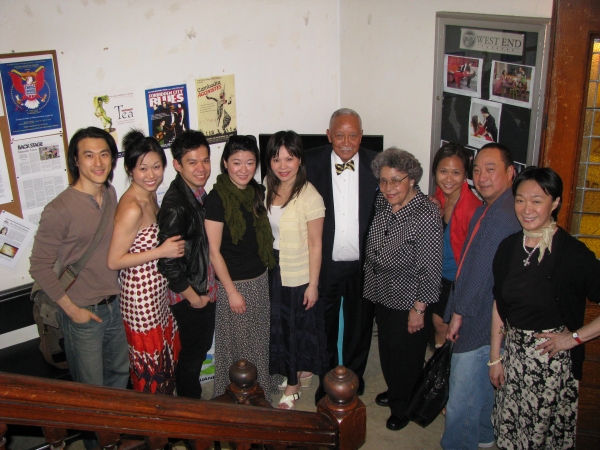 Photo Flash: Mayor David Dinkins Visits Pan Asian Rep's CHING CHONG CHINAMAN Image