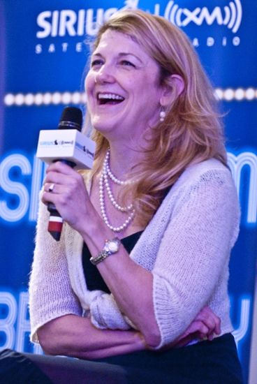 Photo Coverage: Victoria Clark and Aaron Lazar on Sirius XM Live on Broadway with Seth Rudetsky Image
