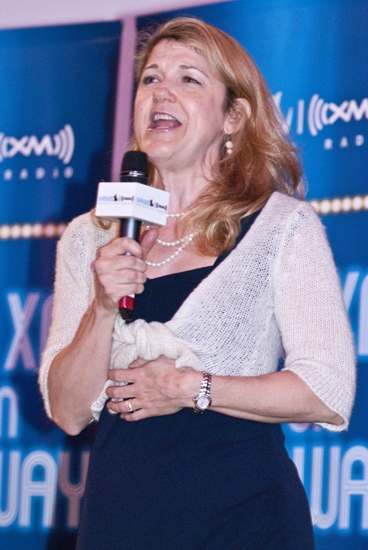 Photo Coverage: Victoria Clark and Aaron Lazar on Sirius XM Live on Broadway with Seth Rudetsky Image
