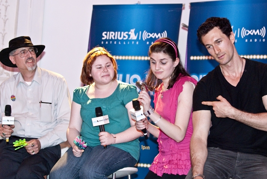 Photo Coverage: Victoria Clark and Aaron Lazar on Sirius XM Live on Broadway with Seth Rudetsky Image