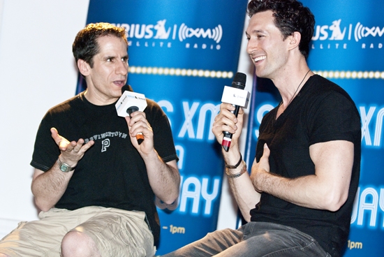 Photo Coverage: Victoria Clark and Aaron Lazar on Sirius XM Live on Broadway with Seth Rudetsky 