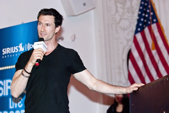 Photo Coverage: Victoria Clark and Aaron Lazar on Sirius XM Live on Broadway with Seth Rudetsky Image