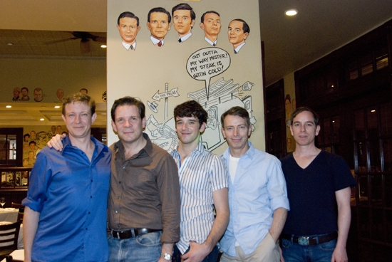Photo Coverage: The Palm Honors THE TEMPERAMENTALS with Cast Drawing Image