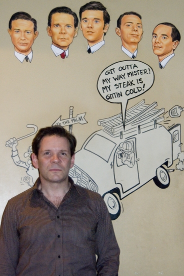 Photo Coverage: The Palm Honors THE TEMPERAMENTALS with Cast Drawing Image