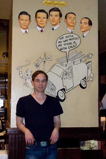 Photo Coverage: The Palm Honors THE TEMPERAMENTALS with Cast Drawing Image