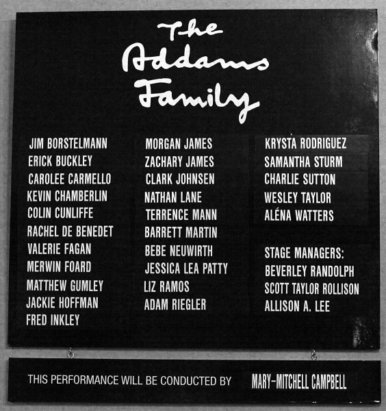 Photo Coverage: THE ADDAMS FAMILY - Opening Night Curtain Call Image