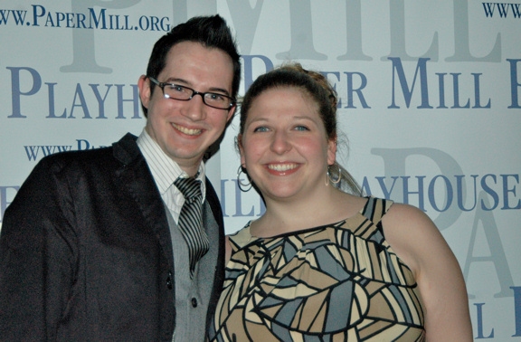 Matthew DiCarlo (Assistant Stage Manager) and Andrea Cibelli (Production Stage Manage Photo