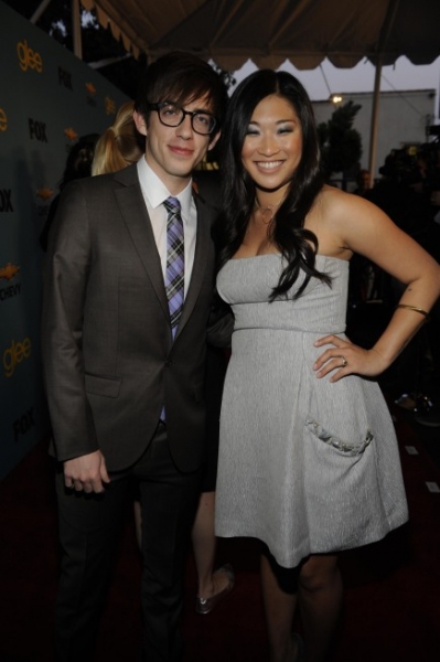 Kevin McHale and Jenna Ushkowitz Photo