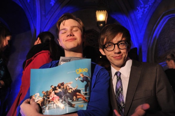 Chris Colfer and Kevin McHale  Photo