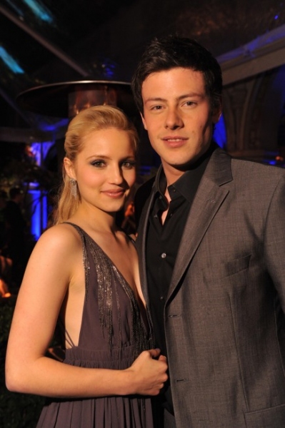 Diana Agron and Cory Monteith
 Photo