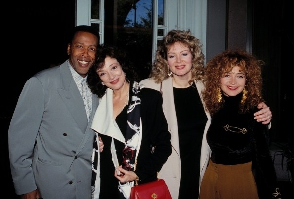 Meshach Taylor, Dixie Carter, Jean Smart and Annie Potts of DESIGNING WOMEN at the NA Photo