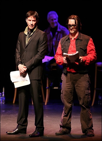 Keanu Reeves and Bronson Pinchot Photo