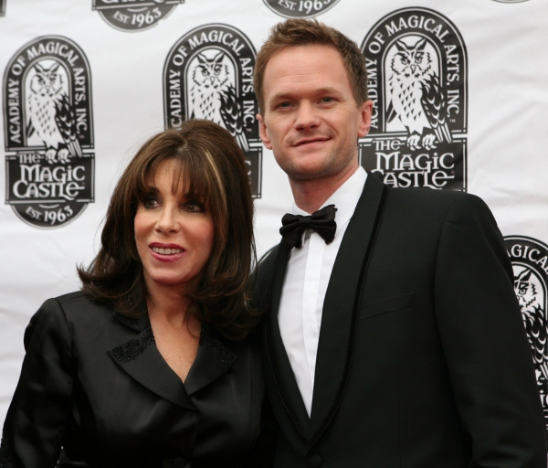 Kate Linder on the red carpet with host Neil Patrick Harris
 Photo