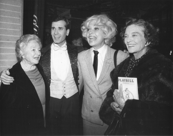 Helen Hayes, Lee Roy Reams, Carol Channing and Myrna Loy Photo