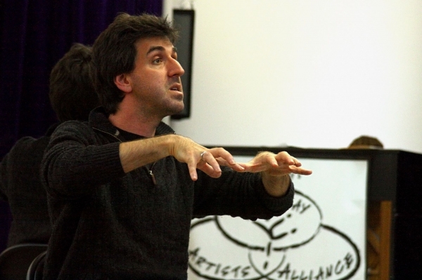 Photo Flash: Jason Robert Brown Visits Students Of Broadway Artists Alliance Image