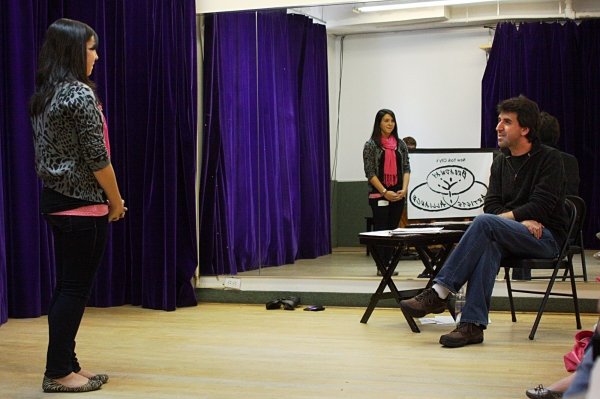 Photo Flash: Jason Robert Brown Visits Students Of Broadway Artists Alliance Image
