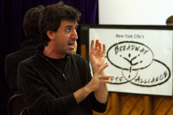 Photo Flash: Jason Robert Brown Visits Students Of Broadway Artists Alliance Image