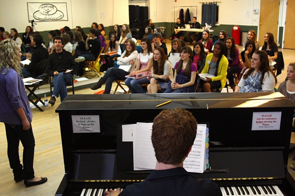 Photo Flash: Jason Robert Brown Visits Students Of Broadway Artists Alliance Image