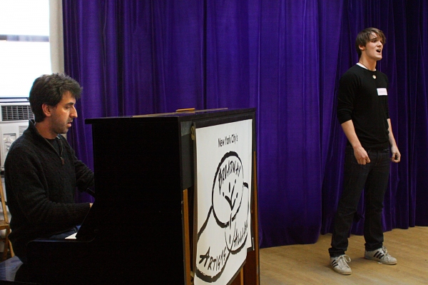 Photo Flash: Jason Robert Brown Visits Students Of Broadway Artists Alliance Image