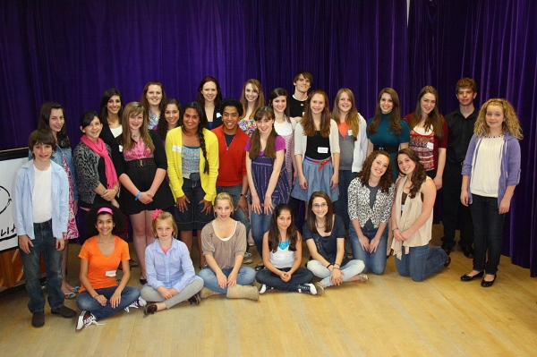 Photo Flash: Jason Robert Brown Visits Students Of Broadway Artists Alliance Image