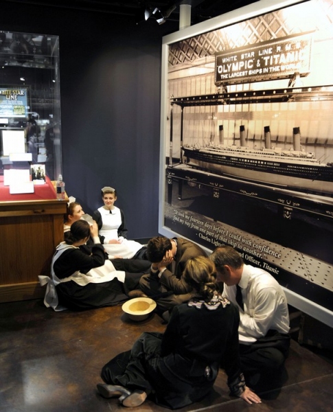 Photo Coverage: Circle Players' TITANIC at Titanic Exhibit Opens in Pigeon Forge Image