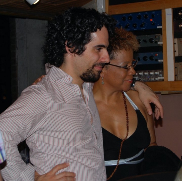 Music Advisor Alex Lacamoire and Choco Orta Photo