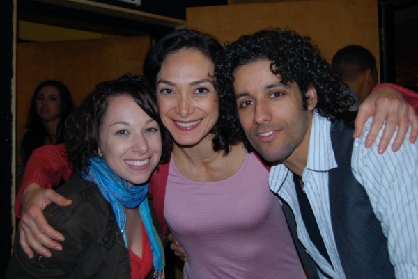 Ali Solomon, Gabriela Garcia and Luis Salgado Photo