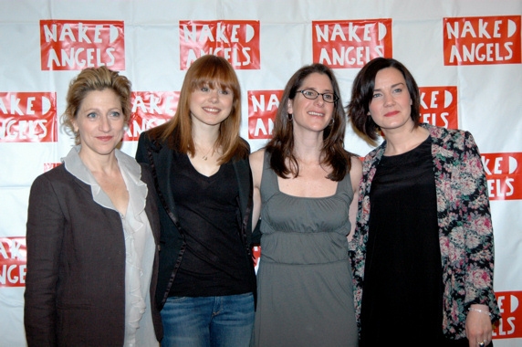 Edie Falco, Alison Pill, Anne Kauffman, and Chloe Moss Photo