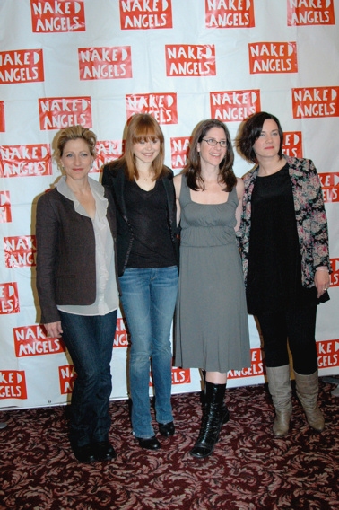 Edie Falco, Alison Pill, Anne Kauffman, and Chloe Moss Photo