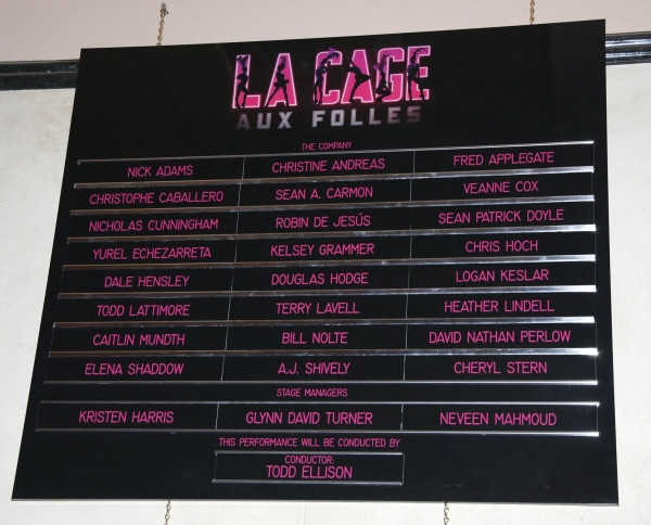 Photo Coverage: LA CAGE AUX FOLLES Opening Night Curtain Call! Image