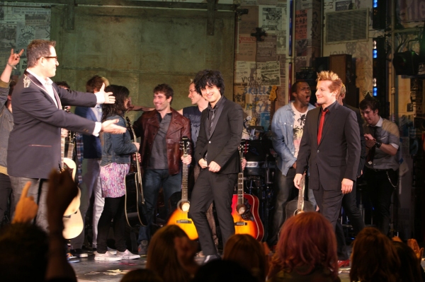 Michael Mayer and Green Day take the stage! Photo