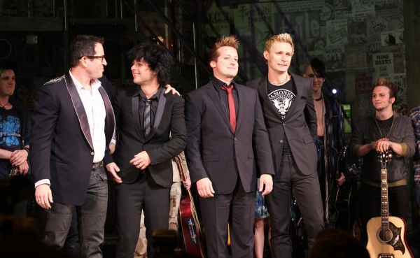 Michael Mayer, Billie Joe Armstrong, Tre Cool and Mike Dirnt Photo
